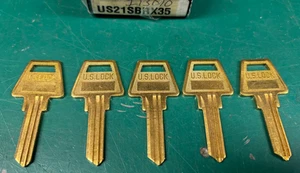 5x U.S. Lock Restricted RX3 5 Pin Key Blank - Locksmith - Picture 1 of 3