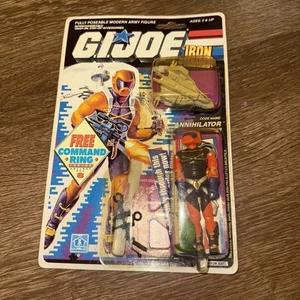 Figurina GI Joe Iron Grenadiers ANNIHILATOR 1989 vintage in blister sigillato - Foto 1 di 5