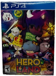 ¡SELLADO DE FÁBRICA! Heroland: Knowble Edition (PlayStation 4, 2019) PS4 Hero Land - Imagen 1 de 2