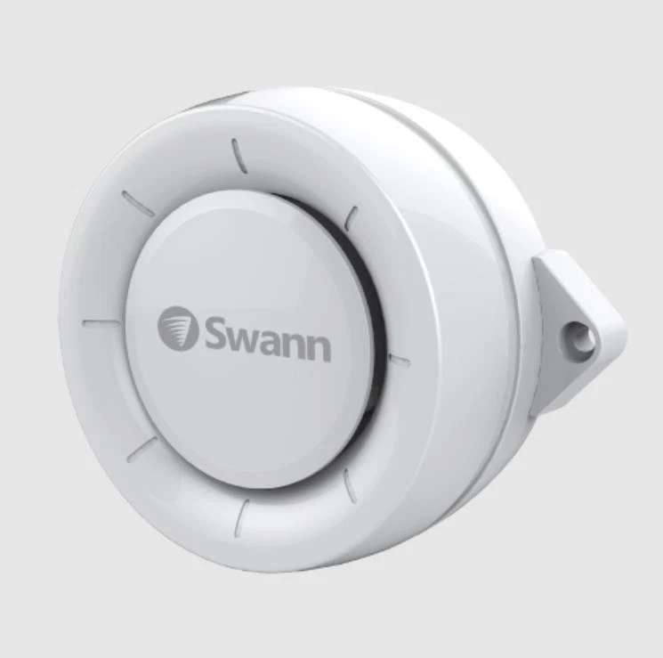Swann Indoor Siren with Loud Siren and Visual Alert - White - Image 1 of 4