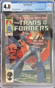 Transformers #1 * CGC 4.0 * Kostenloser Versand für 2 Artikel! - Bild 1 von 4