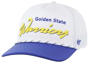 Golden State Warriors '47 Marca Blanco Chamberlain Enganche Ajustable Snapback Sombrero - Imagen 1 de 3