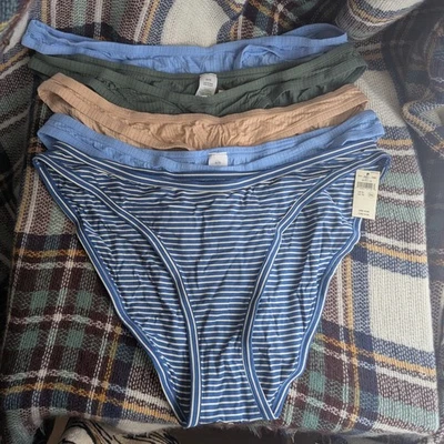 Bikini Aerie Corte Alto Talla XL Lote de 5 Pares Ropa Interior Bragas Nuevo con Etiquetas Foto 1 de 4