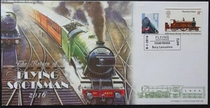 2016 The Flying Scotsman Bradbury BFDC 356 Railway FDC - Picture 1 of 2