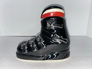 ⭕ VINTAGE EZRA BROOKS 1972 HERITAGE CHINA CERAMIC SKI BOOT WHISKEY DECANTER - Picture 1 of 7