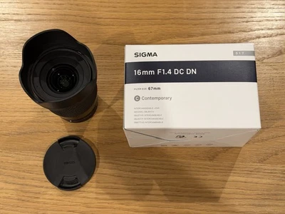 SIGMA 16mm f1.4 DC DN (CONTEMPORÁNEO) (MONTAJE CANON EF-M) ¡ENVÍO GRATUITO EN EE. UU.! Foto 1 de 4