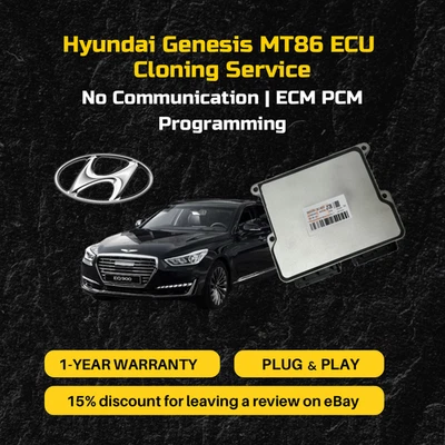 Hyundai Genesis MT86 ECU SIN COMUNICACIÓN Servicio de clonación Plug & Play ECM Foto 1 de 3