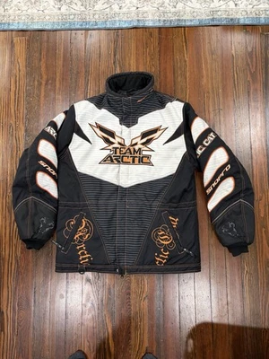 Abrigo Snopro Vintage Arctic Cat Arcticwear Talla C16 Foto 1 de 4