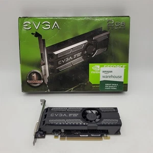 EVGA 02G-P4-6333-KR GeForce GT 1030 2GB GDDR5 Low Profile Graphics Card - Picture 1 of 5