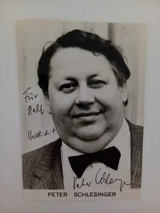 Peter Schlesinger - - original Autogramm - ca. 15x10cm - Autogrammkarte - Picture 1 of 1