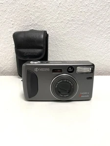 Kyocera Yashica T Zoom / Analoge 35mm Kompakt Kamera / Lesen / Schöner Zustand ✅ - Bild 1 von 11