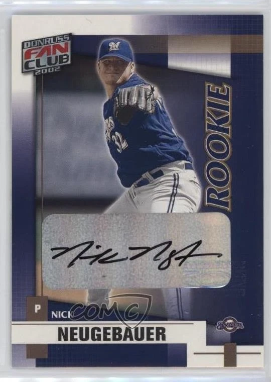 2002 Donruss Fan Club Rookie Rookie Auto Nick Neugebauer #227 Auto - Image 1 of 2