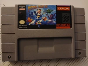 Mega Man X Super Nintendo SNES Video Game Capcom Cartridge Only AUTHENTIC - Picture 1 of 4