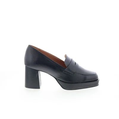 Zapatos de tacón Miz Mooz Penni para mujer de cuero negro sin cordones 37 Foto 1 de 4