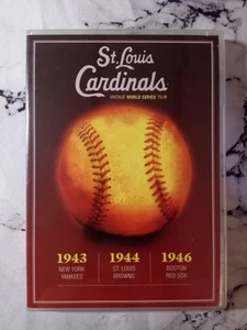 St. Louis Cardinals Vintage World Series Films 1940s (DVD, 2005) - Picture 1 of 4