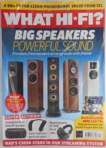 What Hi-Fi? magazine Dec 2025 Big speakers powerful sound: Premium Floorstanders - Picture 1 of 1