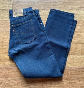Vintage Levis 80s 505 Orange Tab 20505-0217 Denim Jeans USA Made 36 x 32 - Bild 1 von 14