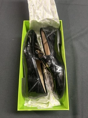 Sam Edelman Men’s Loafers Black Patent Leather Size 10.5 Lightly Worn - Image 1 of 4