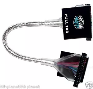 Cooler Master Aero Clear Tube Floppy Cable TTC-F10 25cm - Picture 1 of 2