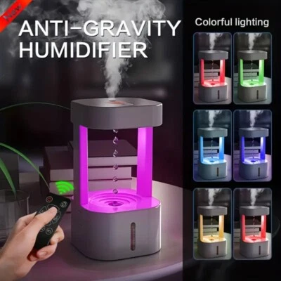 Anti Gravity Levitating Water Drops Cool Mist Air Humidifier with Auto Shut Off - Image 1 of 4