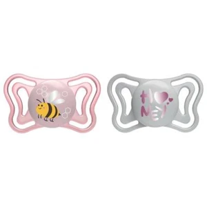 CHICCO PhysioForma Light Ciuccio Neonato 2-6 Mesi Silicone 2 Pezzi Rosa - Foto 1 di 1