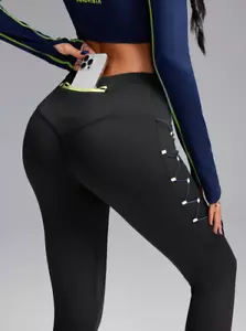 XL(44) Sport Wander Legging viele Details und Tasche hochwertige Verarbeitung - Bild 1 von 8
