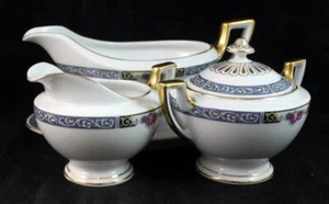 Thomas Windsor Bavaria 3 Piezas Surtido Crema Azúcar Cuenco y Gravy Boat - Imagen 1 de 6