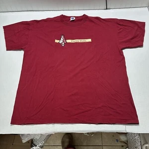 Vintage FSU Florida State University Seminoles T Shirt Men 2XL Russell Athletic - Picture 1 of 7