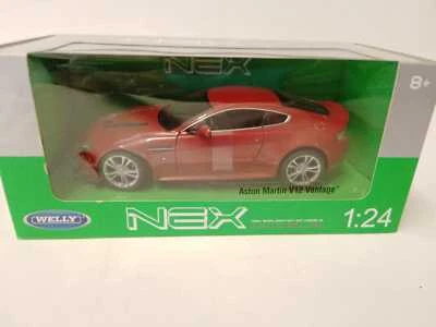 Welly Aston Martin V12 Vantage red 2009 1/24 24017W - Immagine 1 di 2