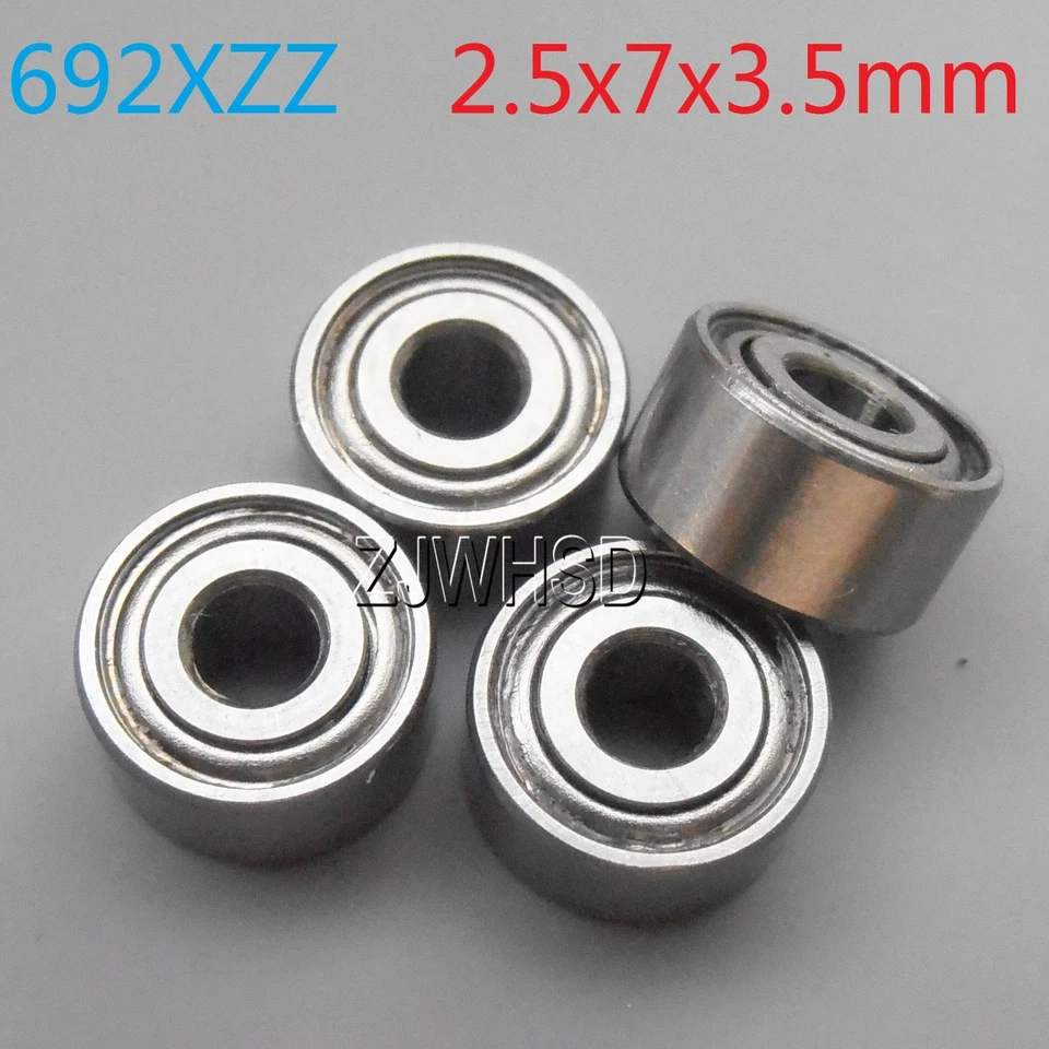 4pcs 692Xzz Sealed Bearing 2.5 x 7 x 3.5 mm for TAMIYA TRAXXAS LOSI RC Hobby DIY - Image 1 of 1