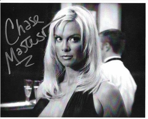 Chase Masterson STAR TREK DS9 genuine Signed Autograph 10x8 COA 34772 Cover