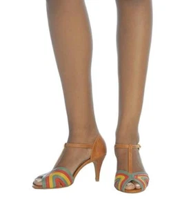 Carmela Sandal in Caramel by Roni Kantor Size 37 Available - Picture 1 of 7
