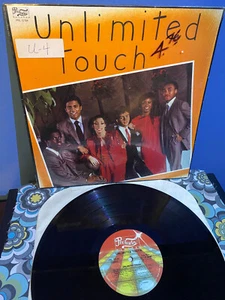 Unlimited Touch S/T LP PRL 12184 BOOGIE FUNK DISCO Vinyl Record 1981 Shrink - Picture 1 of 2