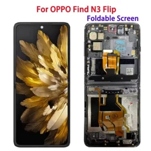 6.8" For OPPO Find N3 Flip PHT110 Foldable AMOLED Display Touch Screen Digitizer - Photo 1 sur 11