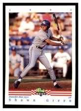 1992 Classic Best #348 SHAWN GREEN Dunedin Blue Jays ~F7OO