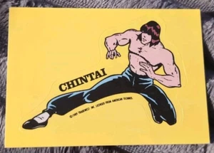 Very Rare 1989 Topps Nintendo Sticker ERROR Blank Back Chintai Double Dragon WOW - Picture 1 of 2