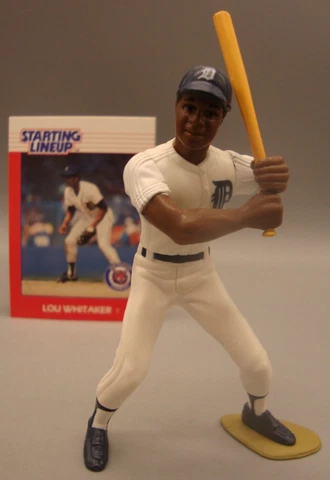 LOOSE 1988 SLU STARTING LINEUP FIGURE LOU WHITAKER DETROIT TIGERS Cover