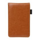 Multifunction A7 Notebook Small Notepad Note Leather Cover B