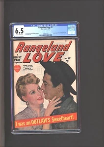 Rangeland Love #1 CGC 6.5 Robert Taylor & Arlene Dahl Fotocover 1949 - Bild 1 von 2