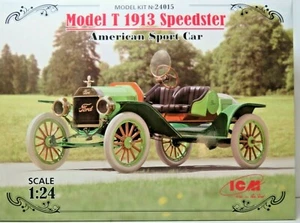 ICM Model T 1913 Speedster, Ford, Bausatz, Kit, 1:24 scale ,99 Teile, 24015,OVP - Bild 1 von 3