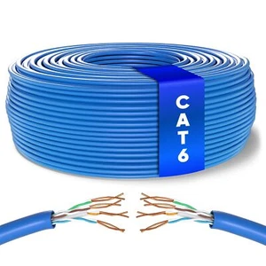 50m Ethernet Netzwerkkabel Cat 6 LAN Netzwerkkabel Für Schnelle & Zuverlässig... - Afbeelding 1 van 9