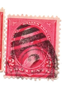 Estampilla usada SC#252 - 2c edición 1894 de George Washington (a2) - Imagen 1 de 1
