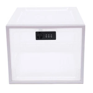Lockable Storage Box with Lock Box for Food, Medicines and Home Safety Simple AU - Picture 1 of 15