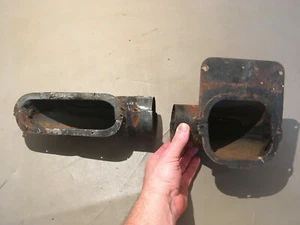 1957 1958 Cadillac Coupe DS LH Door Heat Vent Duct Original Used DeVille - Picture 1 of 7