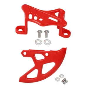 Rear Brake Disc Caliper Guard Protector For Honda CRF250R CRF450R 2004-2022 Red - Picture 1 of 12