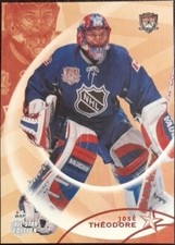 2002 - 2003 ITG Be A Player Jose Theodore All-Star Edition #91 Hockey Card