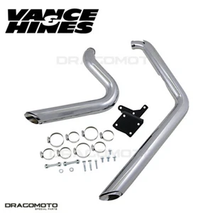 Harley FXDL 1450 Dyna Low Rider 1999-2005 Shortshots Full exhaust Vance & Hin... - Picture 1 of 4