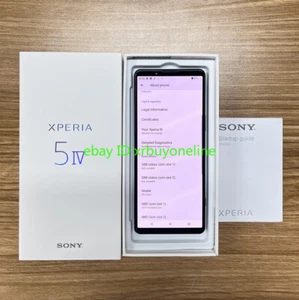 Sony Xperia 5 IV XQ-CQ54(128GB)8GB RAM 5G 12MP Unlocked Cellphone-New Unopened - Picture 1 of 18
