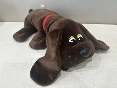 Pound Puppies Plush All Brown Puppy Stuffed Animal Plush Large 18 inches 2019 - Image 1 of 4