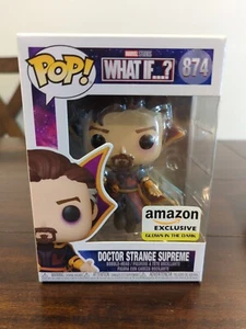 Funko Pop! Marvel What If Doctor Strange Supreme #874 GITD exclusivo de Amazon - Imagen 1 de 7
